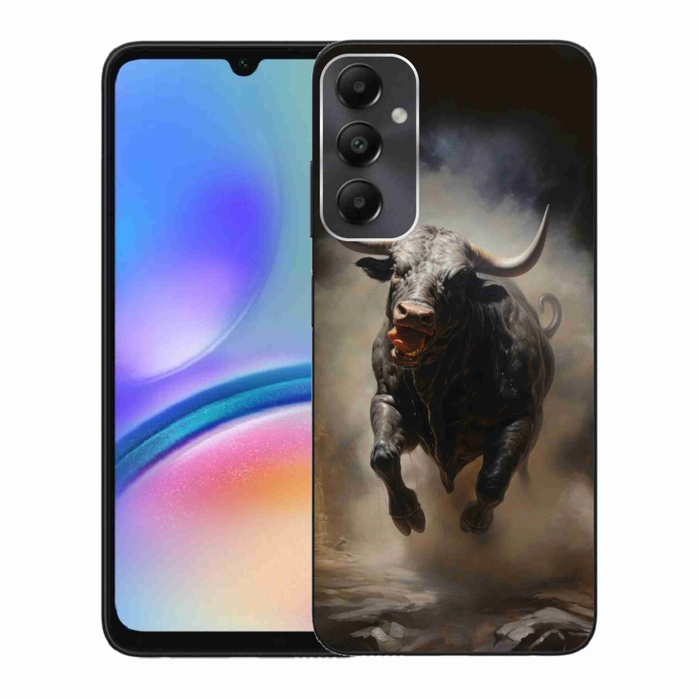 Gelový kryt mmCase na Samsung Galaxy A05s - rozzuřený býk