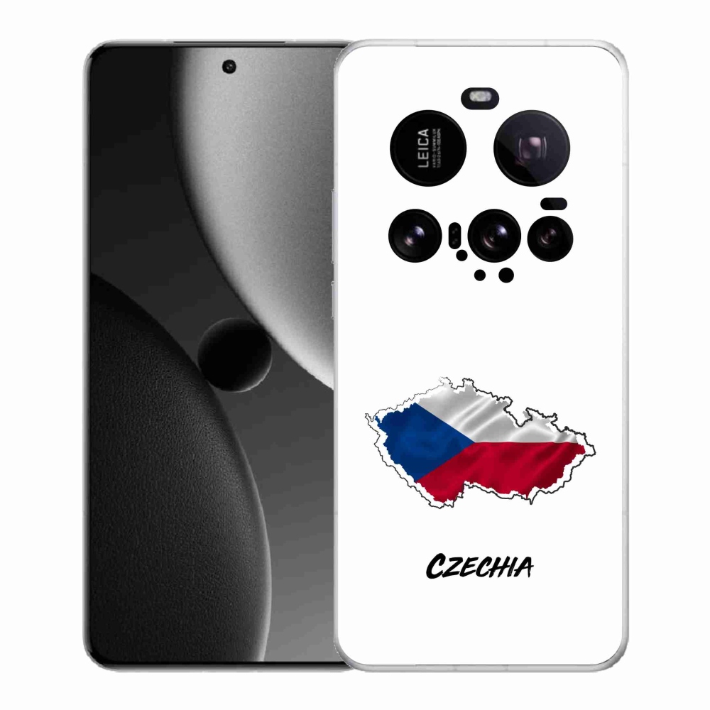 Gelový kryt mmCase na Xiaomi 15 Ultra - Czechia bílé pozadí