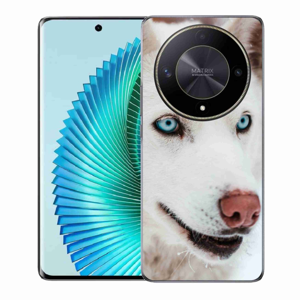 Gelový obal mmCase na Honor Magic 6 Lite 5G - psí pohled