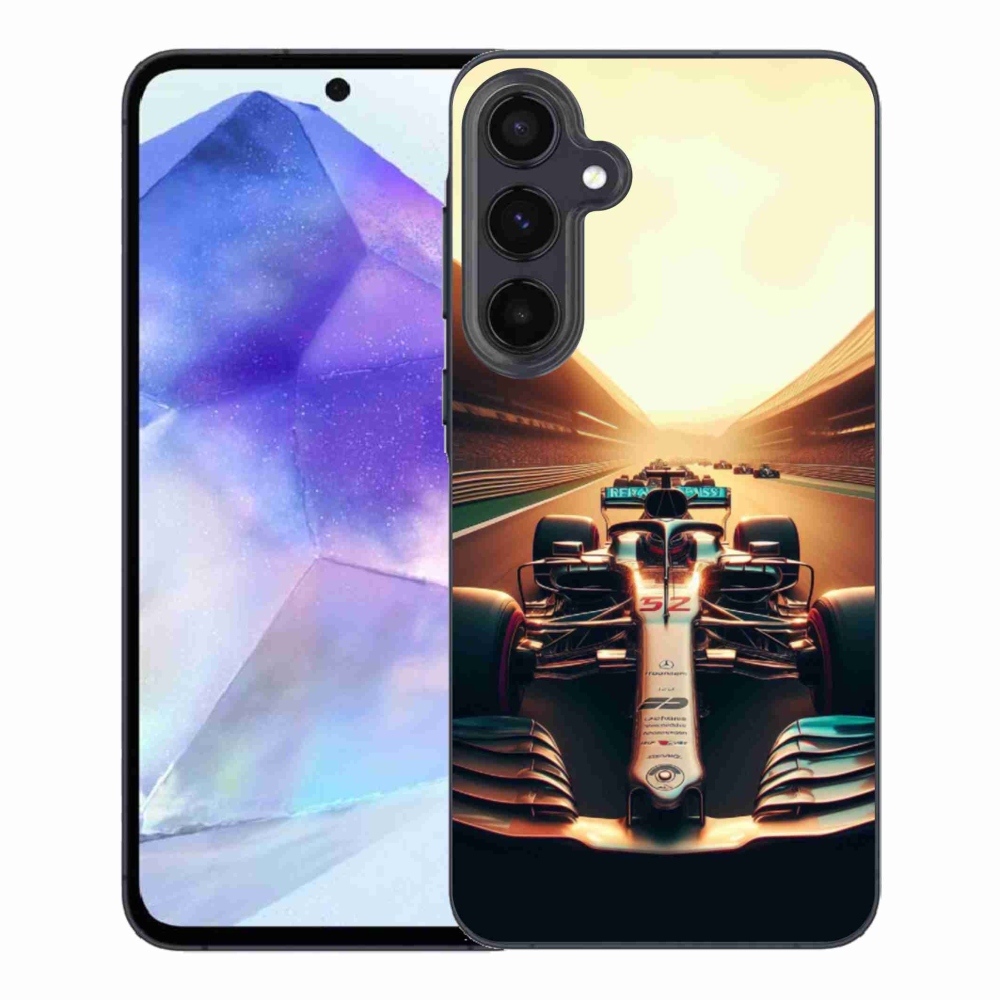 Gelový kryt mmCase na Samsung Galaxy A55 5G - formule 1