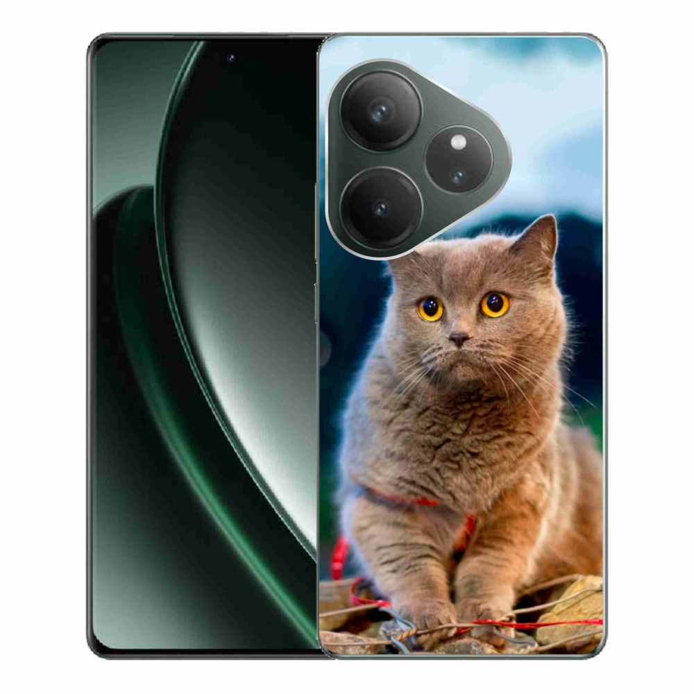 Gelový kryt mmCase na Realme GT 6 5G/GT 6T 5G - britská modrá 2