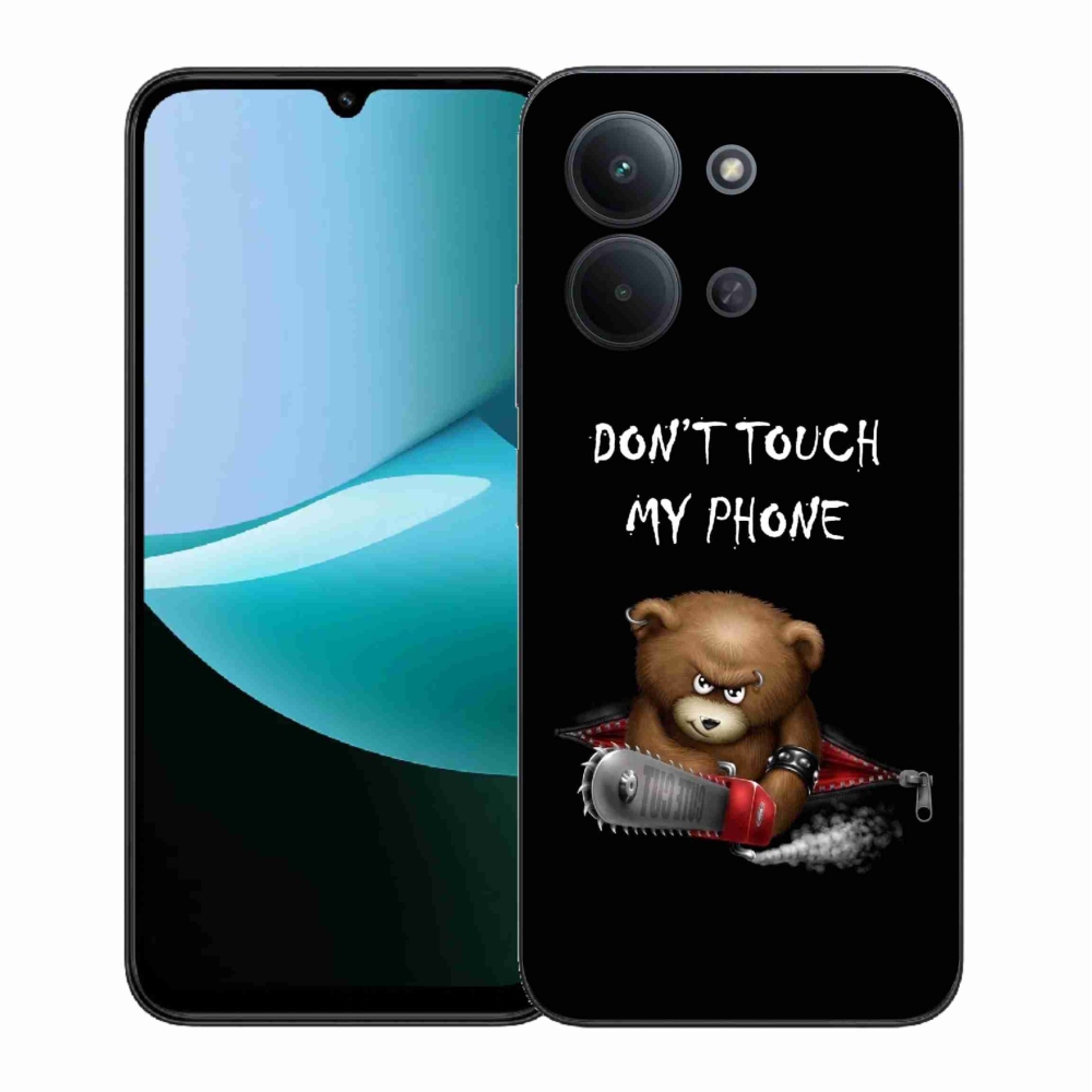 Gelový kryt mmCase na Xiaomi Redmi 15C 4G (171mm)/Poco C85 4G (171mm) - nesahej na telefon