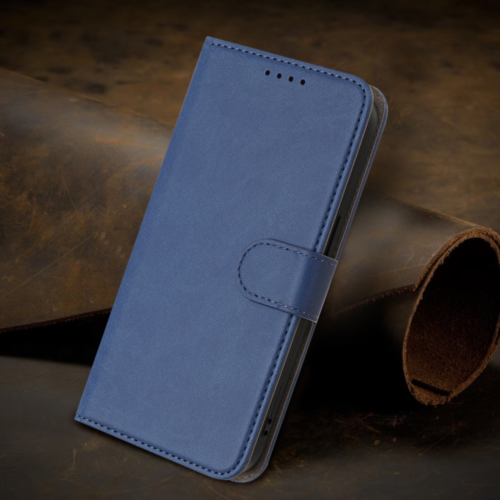 Snap knížkové pouzdro na Xiaomi Redmi 15 4G/5G (171mm) - tmavěmodré