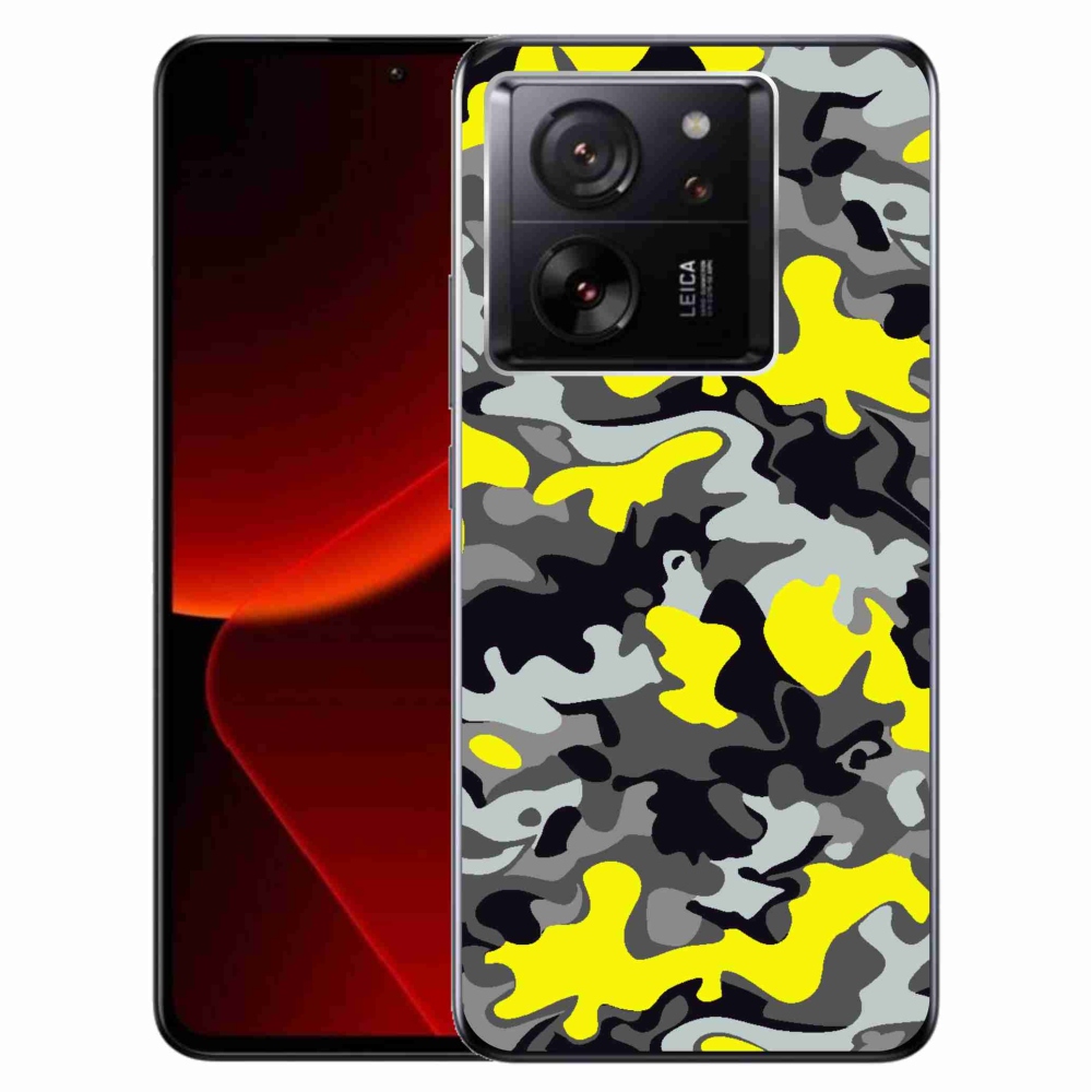 Gelový kryt mmCase na Xiaomi 13T/13T Pro - maskáčový vzor 6