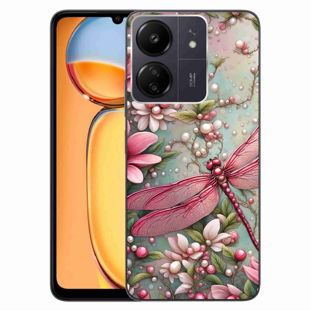 Gelový kryt mmCase na Xiaomi Poco C65/Redmi 13C - vážka