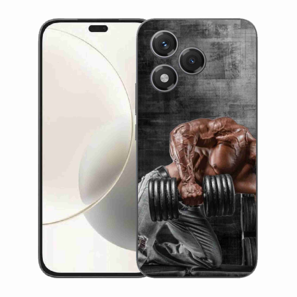 Gelový kryt mmCase na Honor 400 Lite - posilování 1
