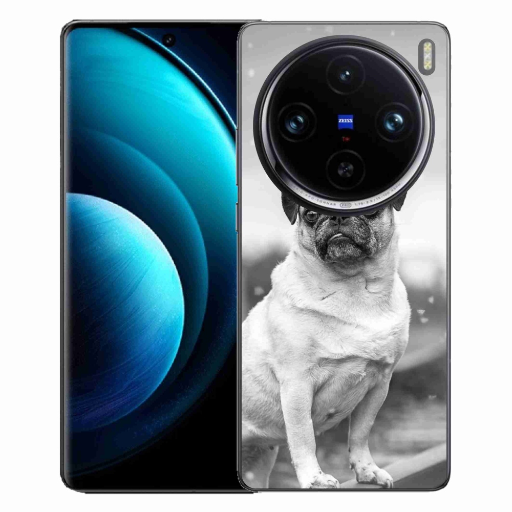 Gelový obal mmCase na Vivo X100 Pro 5G - mops
