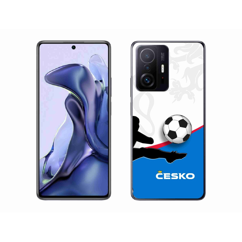 Gelový kryt mmCase na Xiaomi 11T - fotbal Česko 3