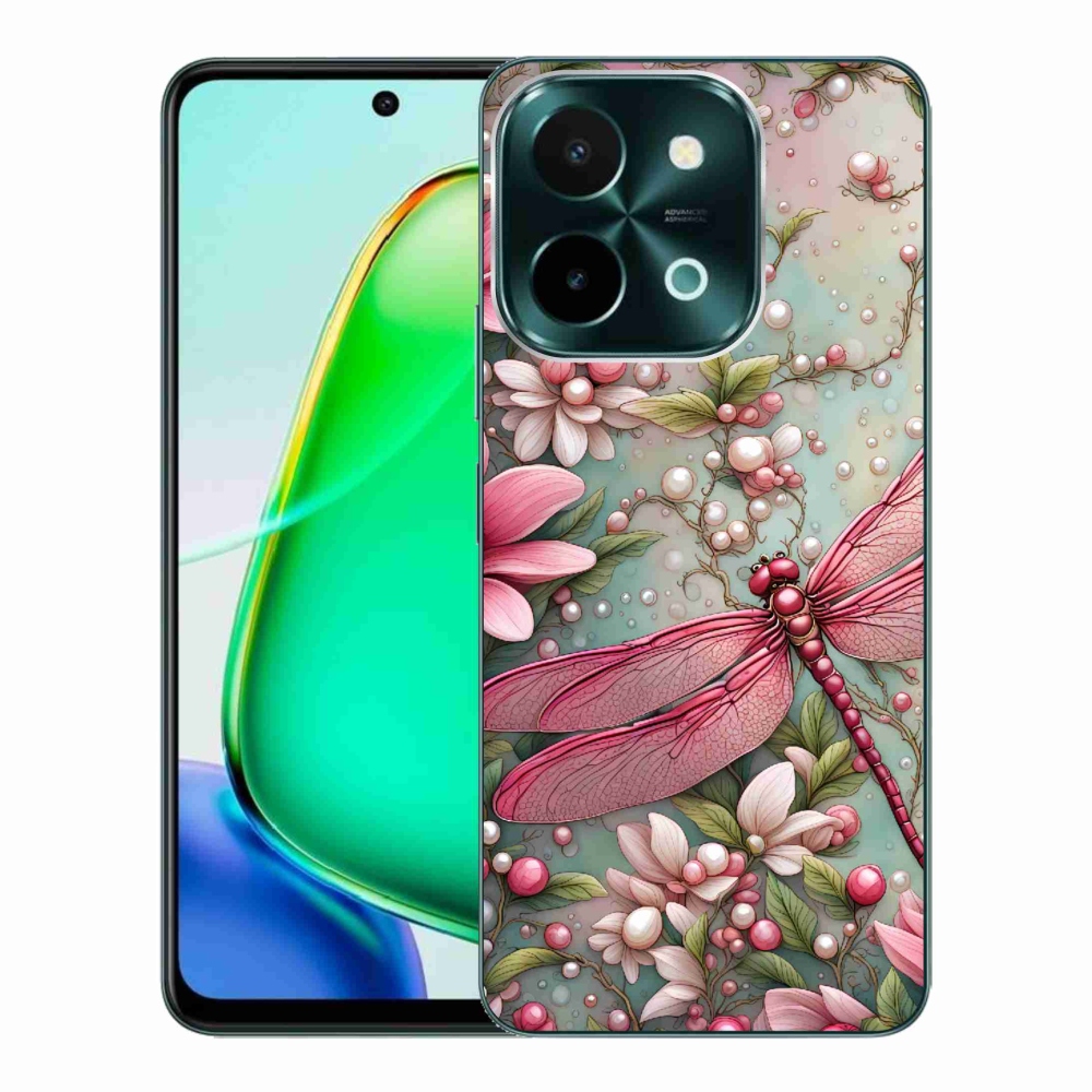 Gelový kryt mmCase na Vivo Y28 - vážka