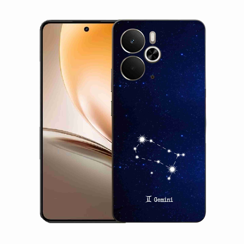 Gelový kryt mmCase na Realme 14 5G - souhvězdí Blíženců