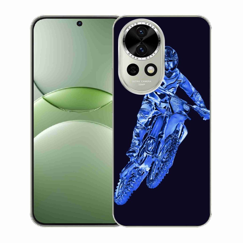 Gelový kryt mmCase na Huawei Nova 13 5G - motocross 1