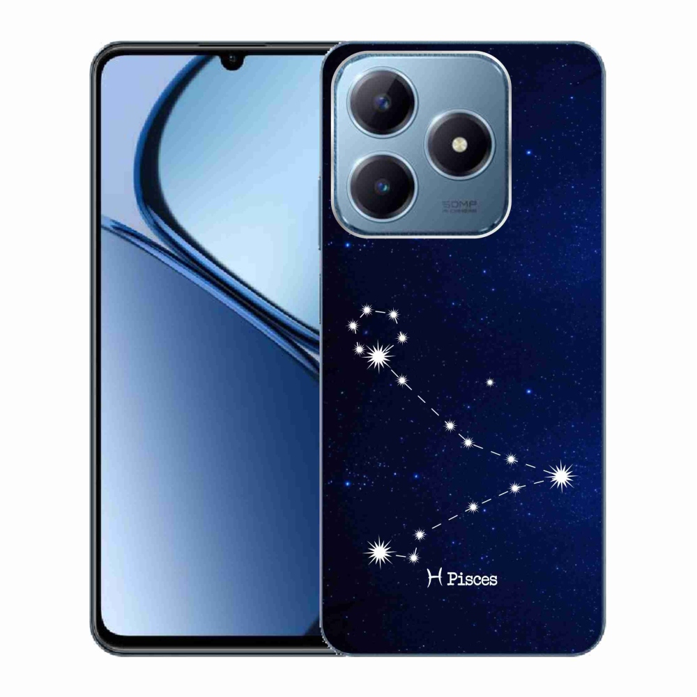 Gelový kryt mmCase na Realme C63 - souhvězdí Ryby