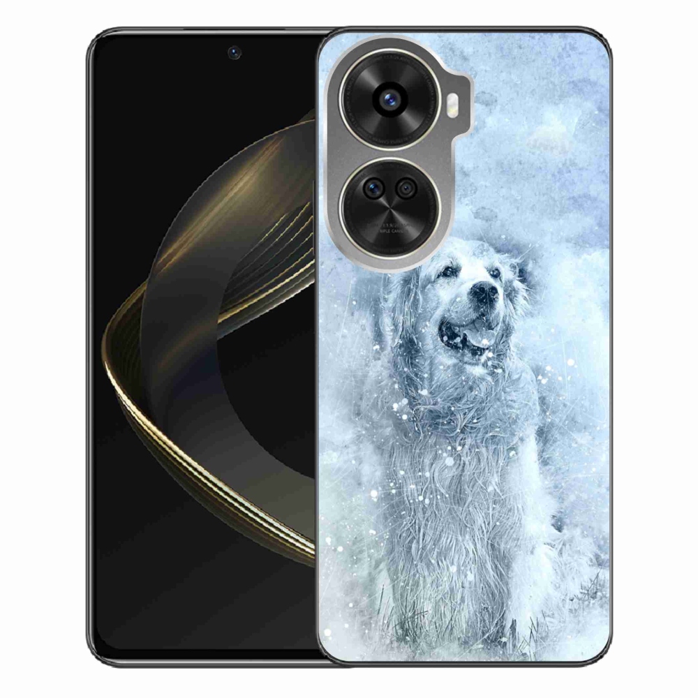 Gelový obal mmCase na Huawei Nova 12 SE - retrívr