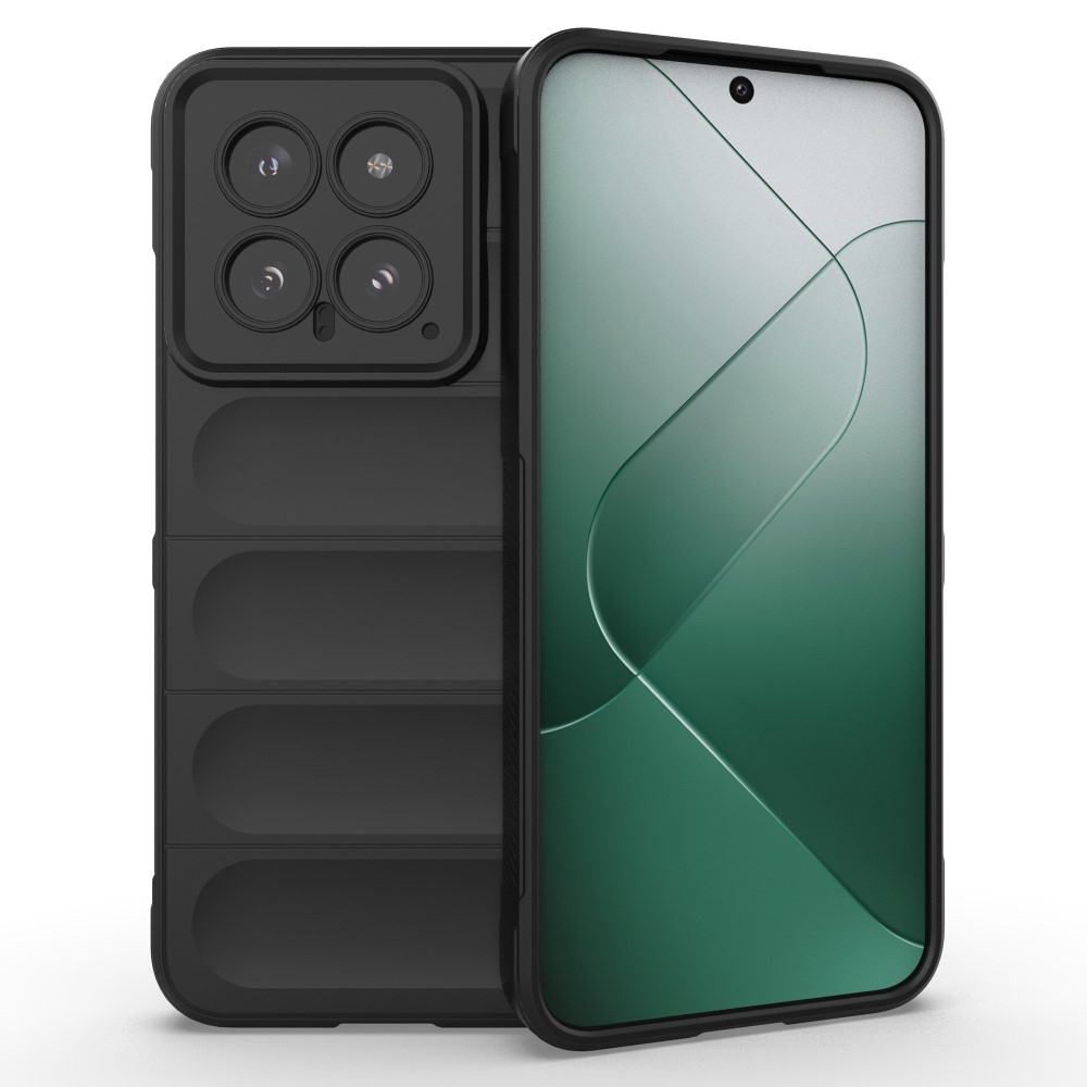 Rugg odolný gelový obal na Xiaomi 14 - černý