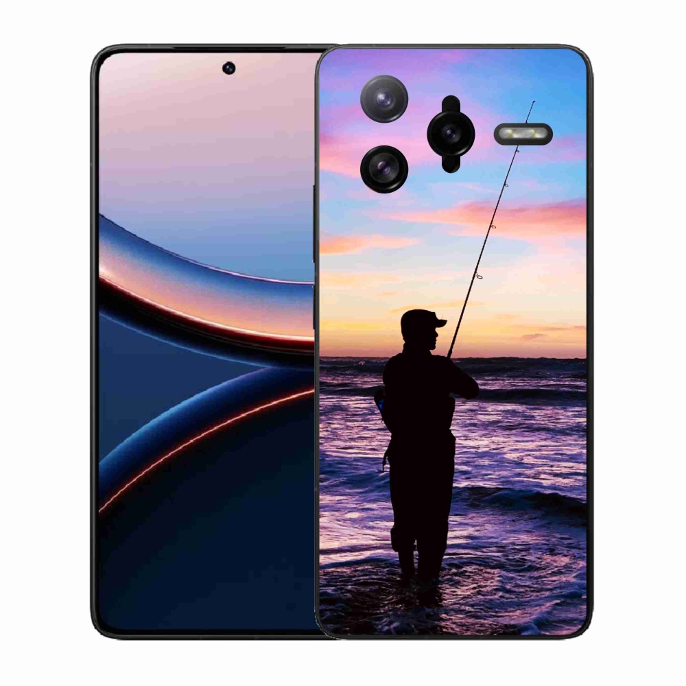 Gelový kryt mmCase na Xiaomi Poco F7 Ultra - rybaření 1