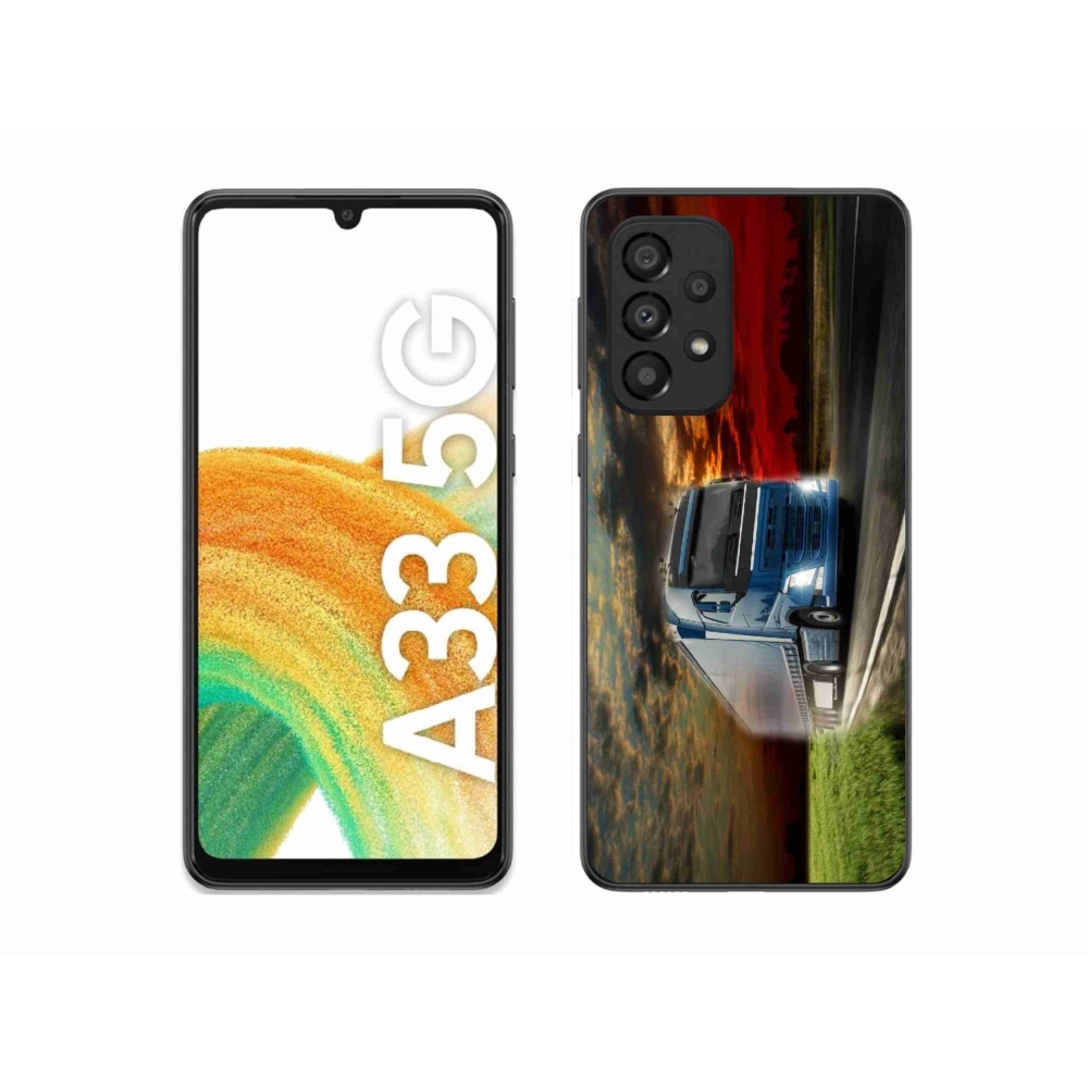 Gelový kryt mmCase na Samsung Galaxy A33 5G - kamion 4