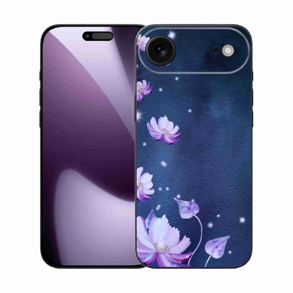 Gelový kryt mmCase na iPhone 17 Air - padající květy