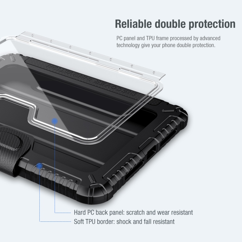 Nillkin Bumper PRO Protective Stand Case pro iPad Mini 6 2021/Mini 7 2024 Black