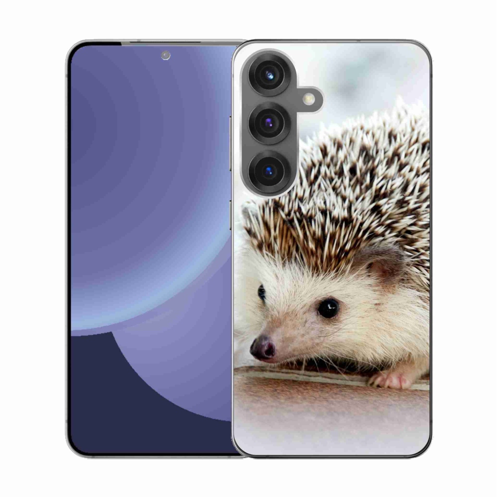 Gelový kryt mmCase na Samsung Galaxy S25 - ježek