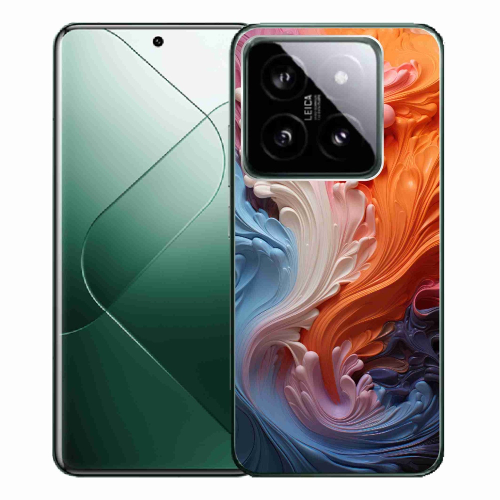 Gelový kryt mmCase na Xiaomi 14 Pro - abstraktní motiv 8
