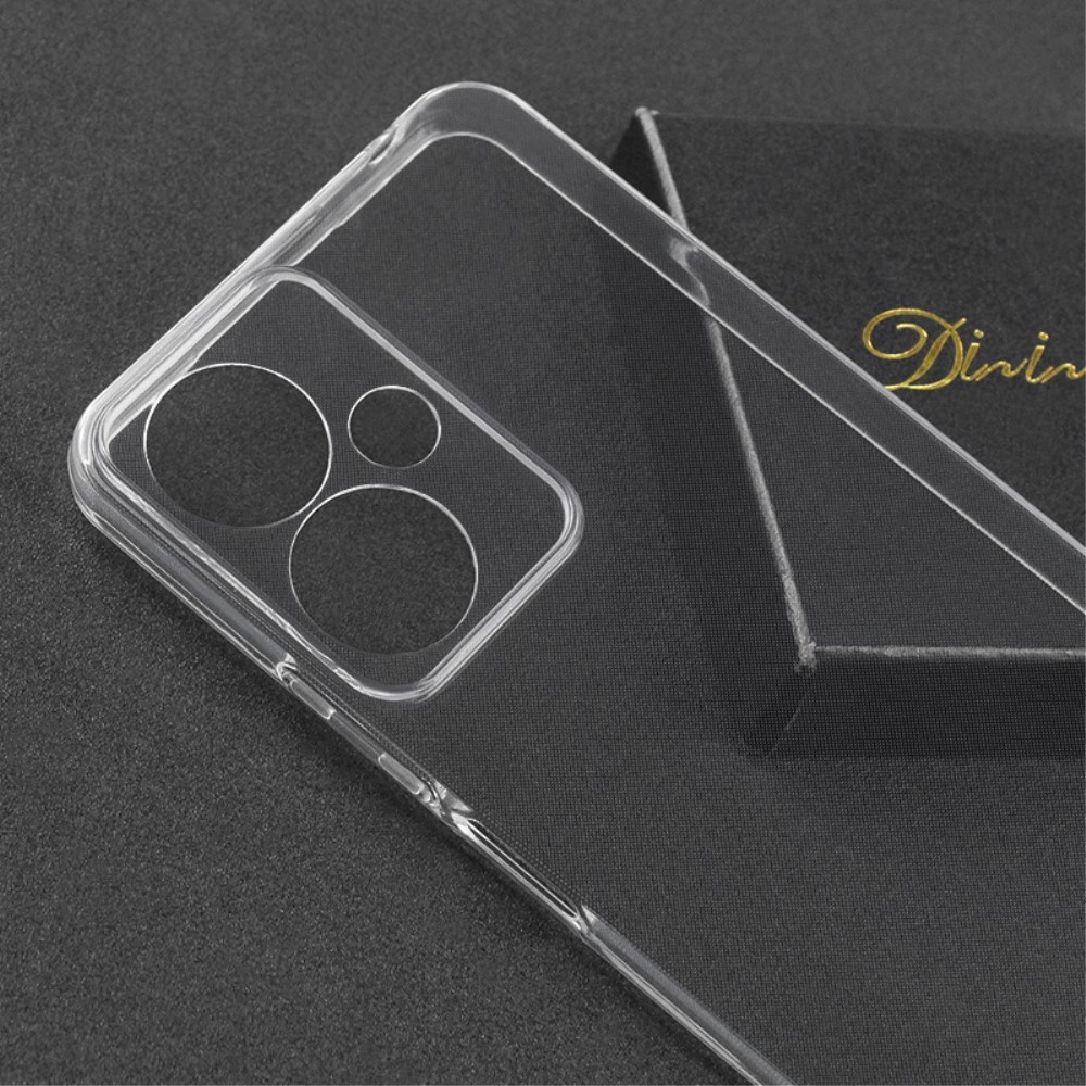 Průhledný gelový obal na Xiaomi Redmi 13C 5G - průhledný