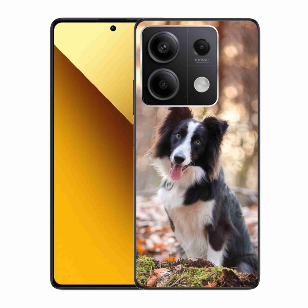 Gelový obal mmCase na Xiaomi Redmi Note 13 5G - border kolie 1