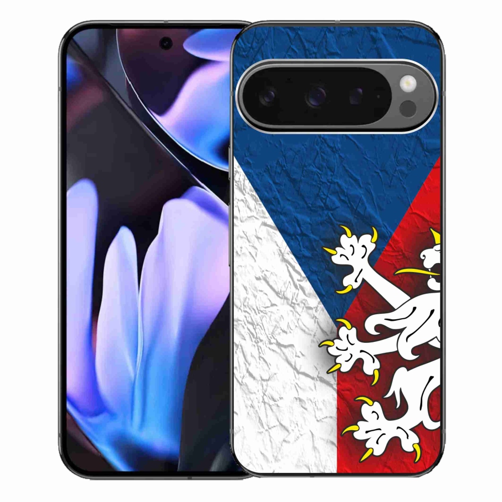 Gelový kryt mmCase na Google Pixel 9 Pro XL - česká vlajka 1