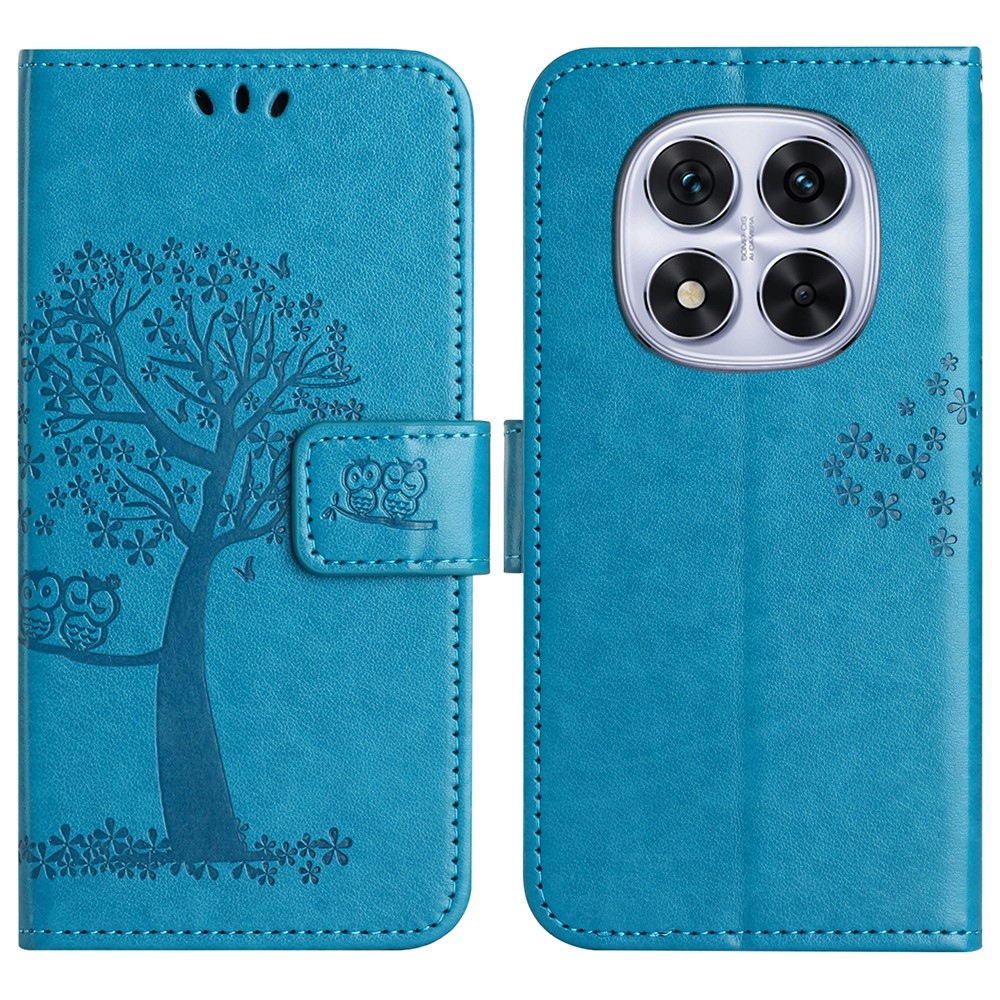Tree knížkové pouzdro na Xiaomi Redmi Note 14 Pro 5G/Poco X7 5G/Note 14 Pro+ 5G - modré