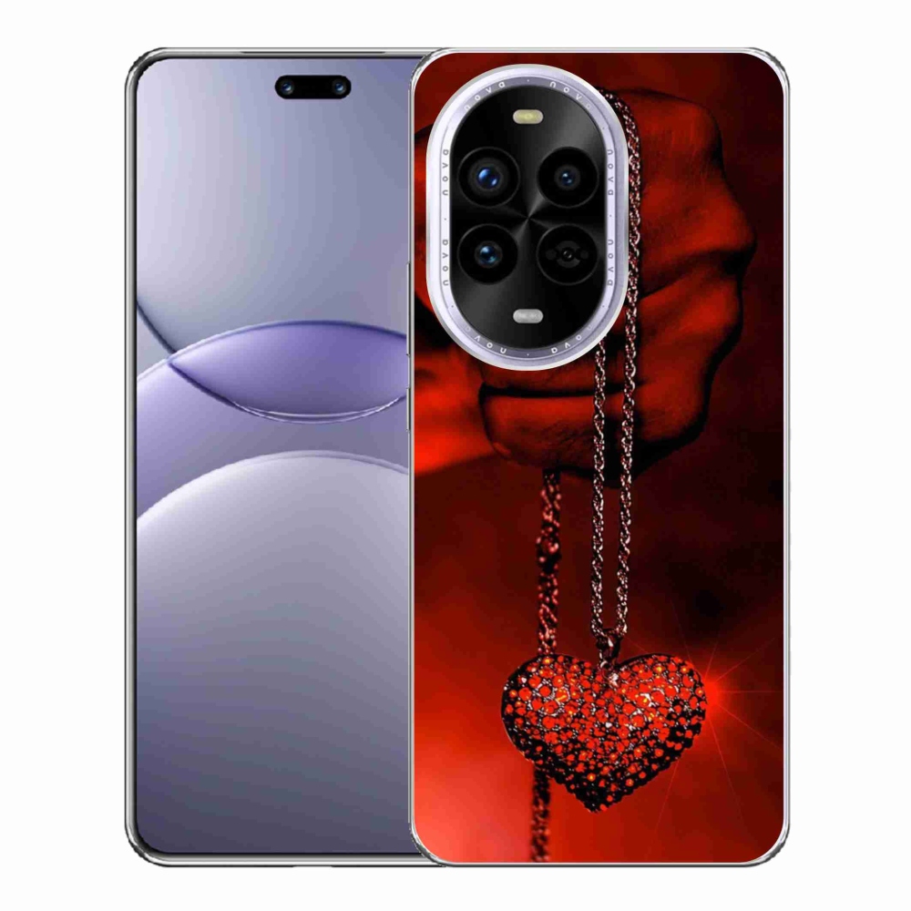 Gelový kryt mmCase na Huawei Nova 13 Pro 5G - náhrdelník