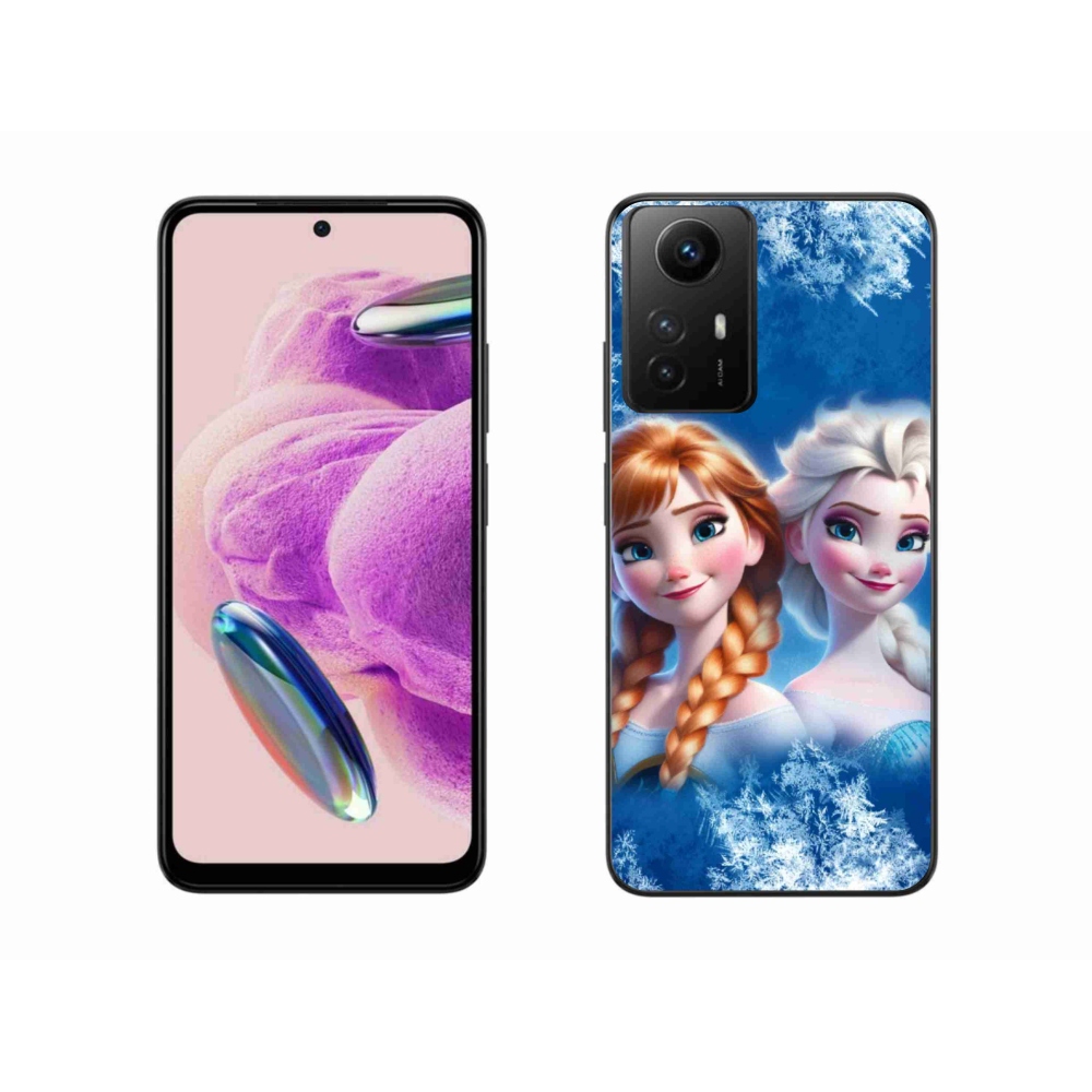 Gelový kryt mmCase na Xiaomi Redmi Note 12S - ledové království 2
