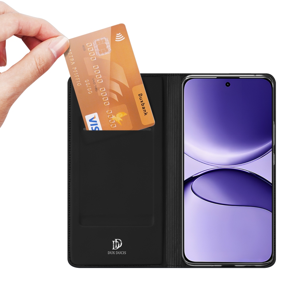 DUX knížkové pouzdro na Xiaomi Poco F7 5G - černé