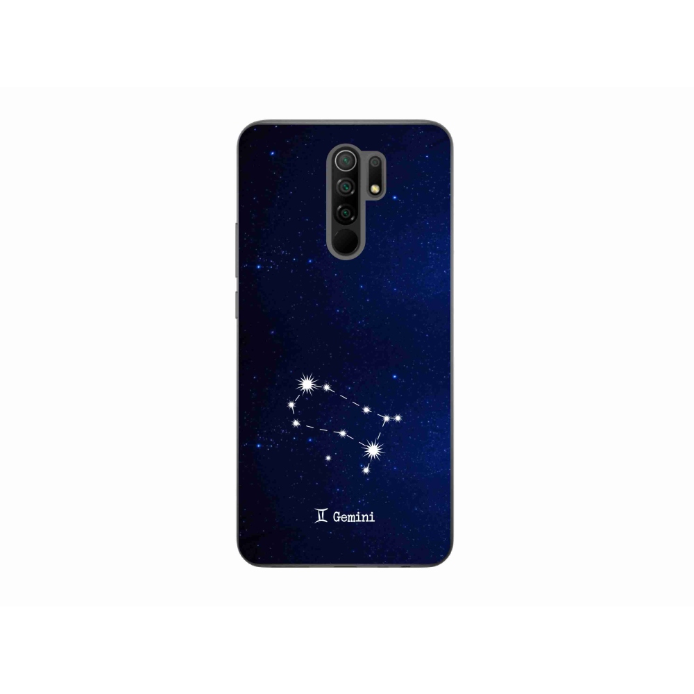 Gelový kryt mmCase na Xiaomi Redmi 9 - souhvězdí Blíženců