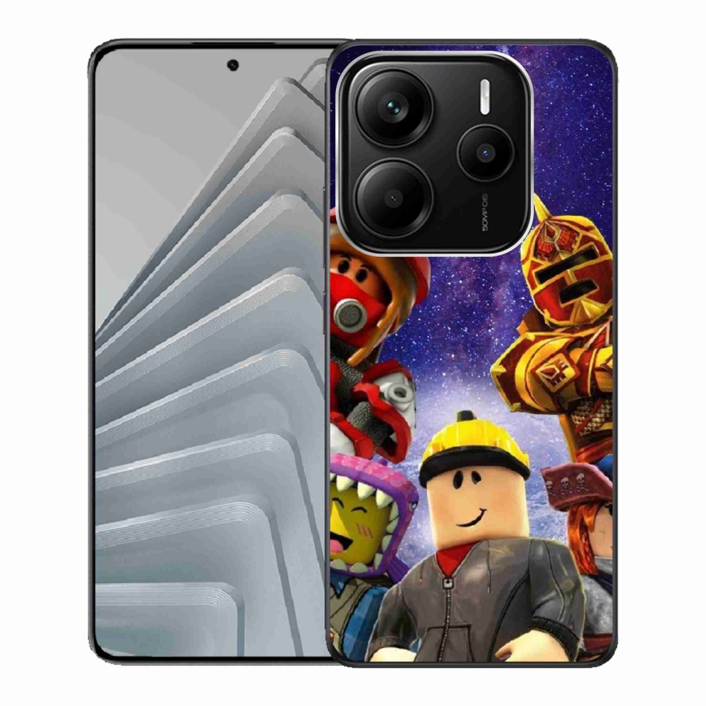 Gelový kryt mmCase na Xiaomi Redmi Note 14 5G - roblox 3