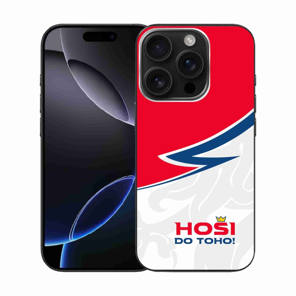 Gelový kryt mmCase na iPhone 16 Pro - hoši do toho