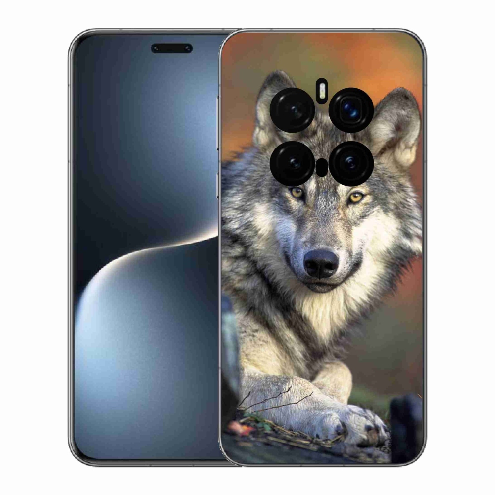 Gelový kryt mmCase na Honor Magic 7 Pro 5G - vlk