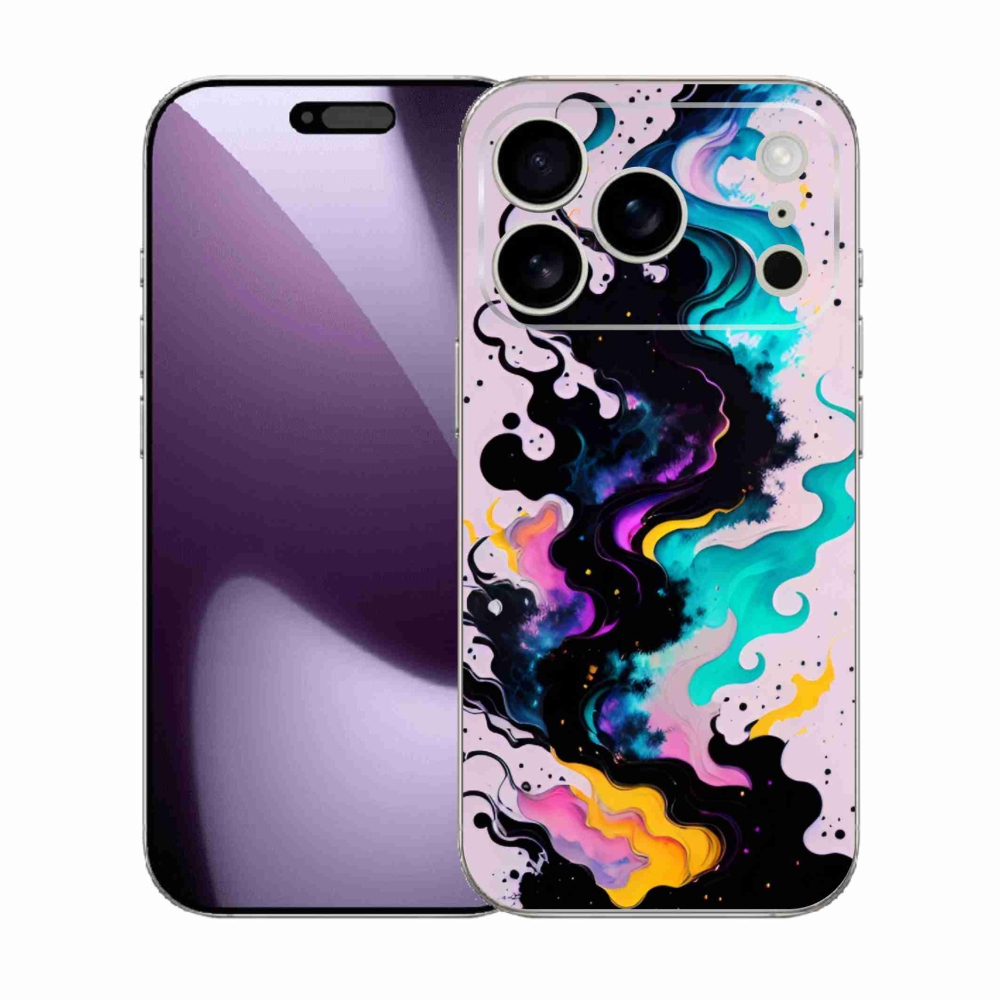 Gelový kryt mmCase na iPhone 17 Pro - abstraktní motiv 4