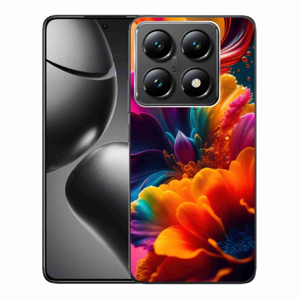 Gelový kryt mmCase na Xiaomi 14T Pro - abstraktní motiv 2
