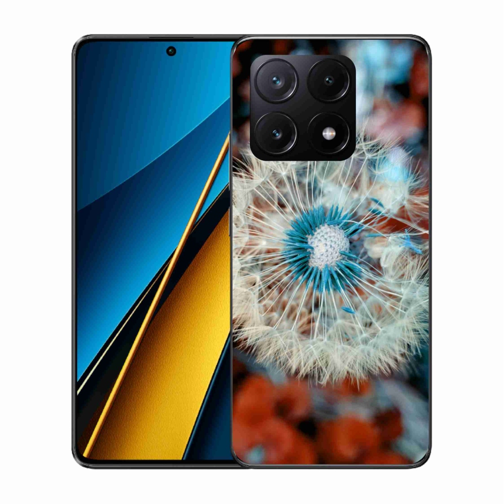 Gelový kryt mmCase na Xiaomi Poco X6 Pro 5G - odkvetlá pampeliška 1