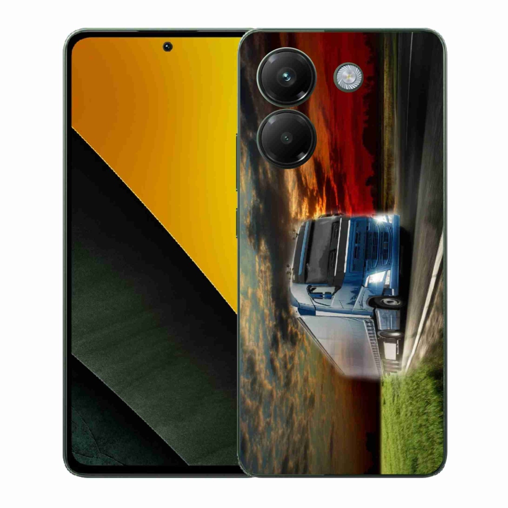 Gelový kryt mmCase na Xiaomi Poco M7 Pro 5G - kamion 4