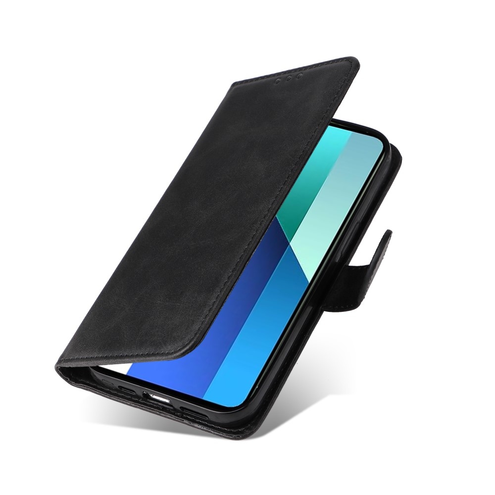 Wallet knížkové pouzdro na Xiaomi Redmi Note 13 - černé