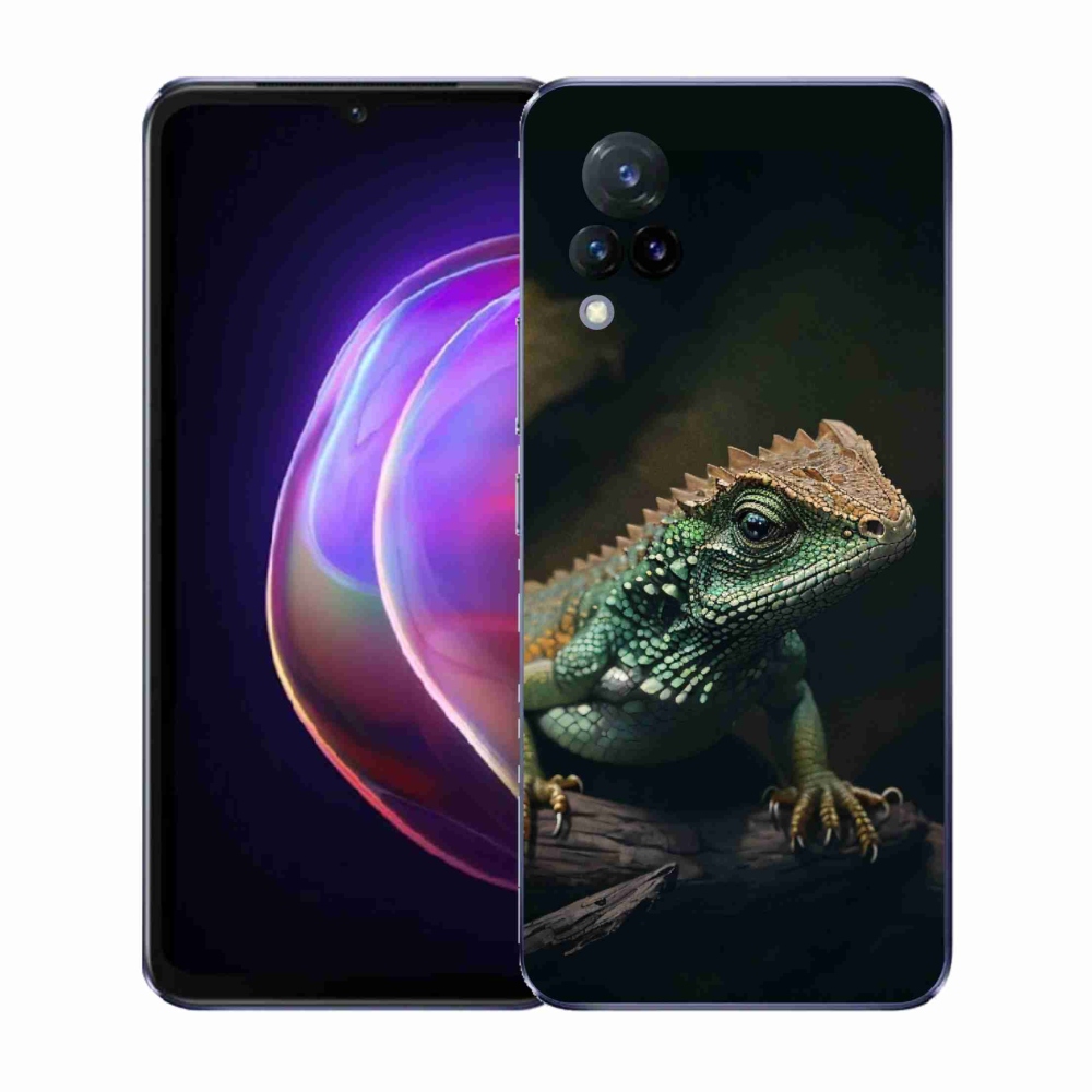 Gelový kryt mmCase na Vivo V21 4G/5G - ještěr