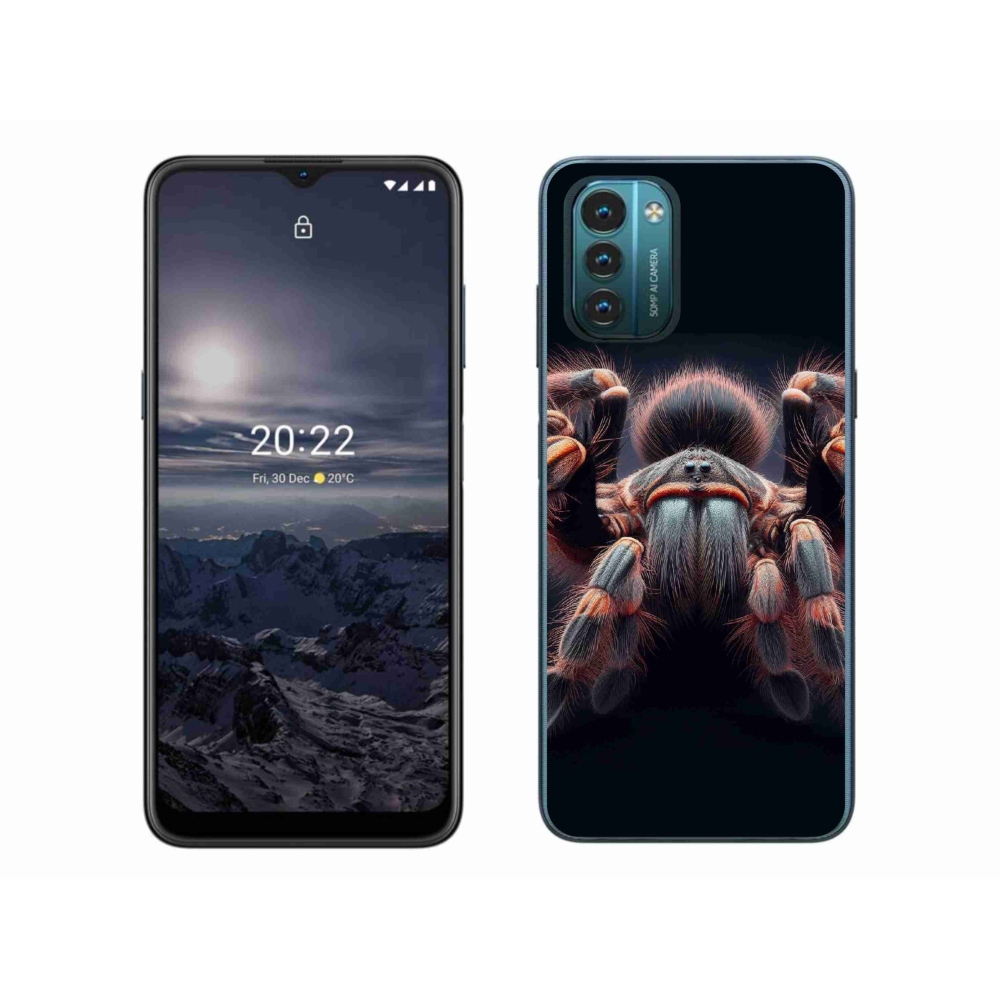 Gelový kryt mmCase na Nokia G11/G21 - tarantule