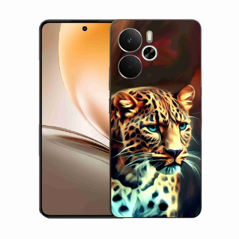 Gelový kryt mmCase na Realme 14 5G - leopard