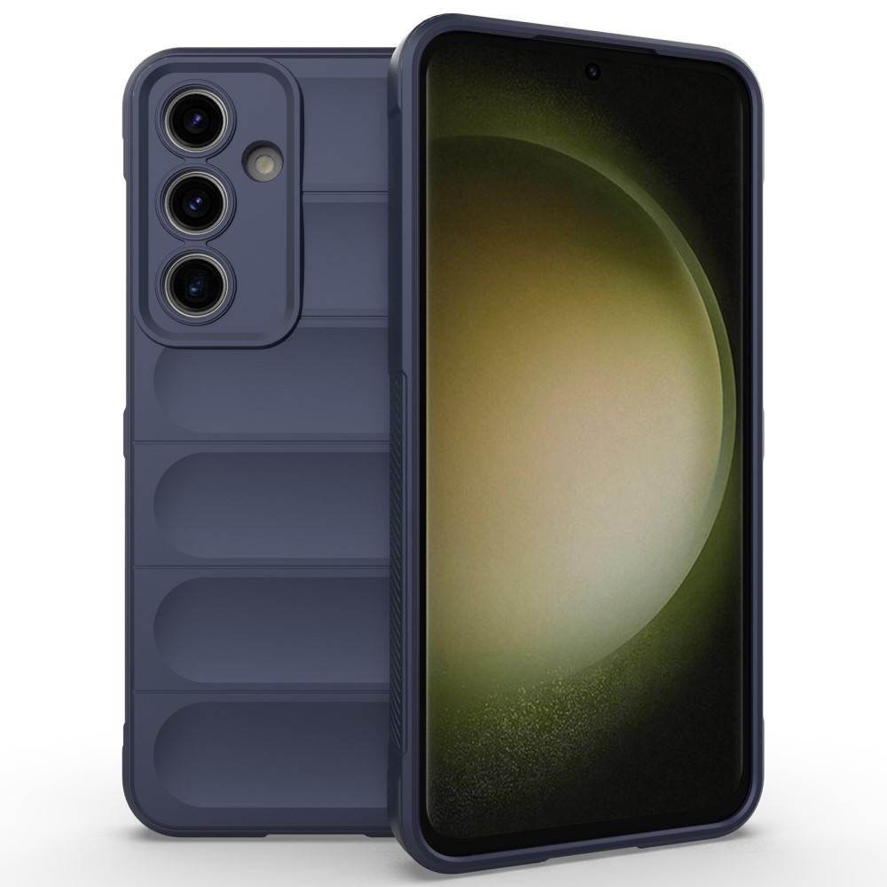 Rugg odolný gelový obal na Samsung Galaxy S24 FE - tmavěmodrý