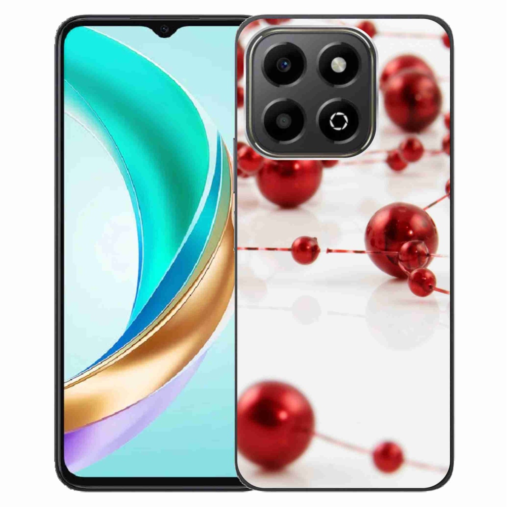 Gelový kryt mmCase na Honor X6b - vánoční řetěz