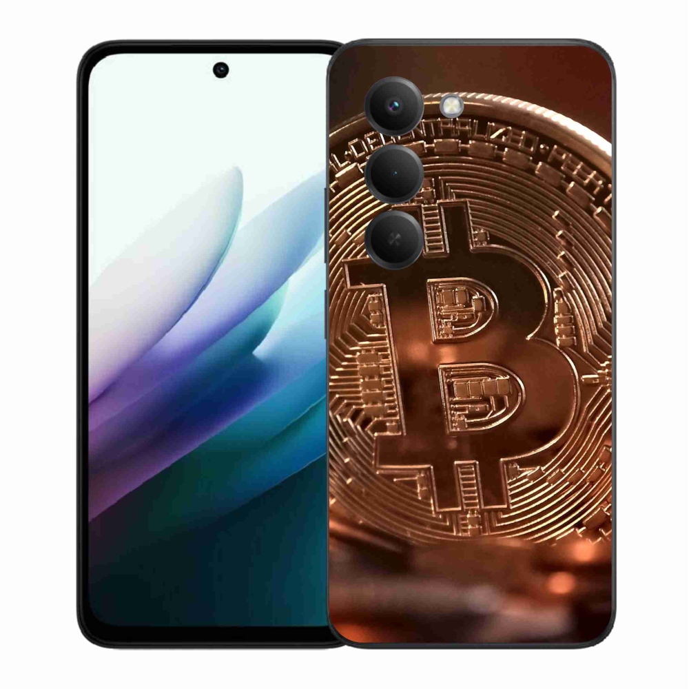 Gelový kryt mmCase na Xiaomi Redmi 15 4G/5G (171mm) - bitcoin