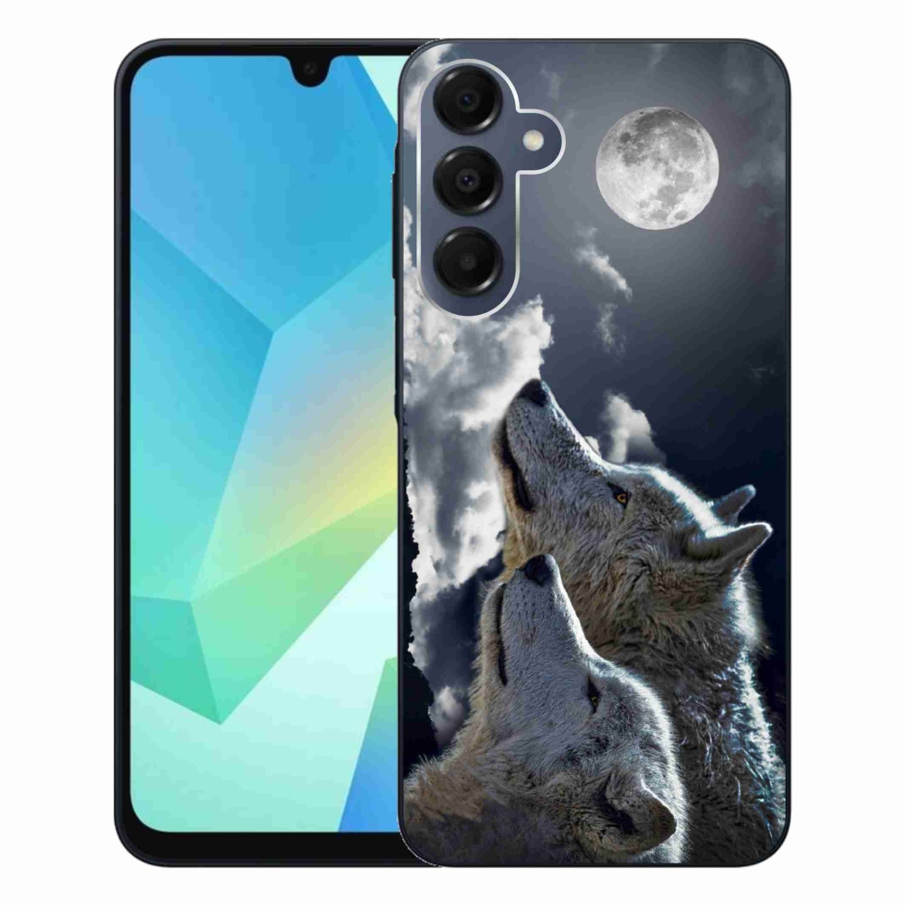 Gelový kryt mmCase na Samsung Galaxy A16 4G/5G - vlci
