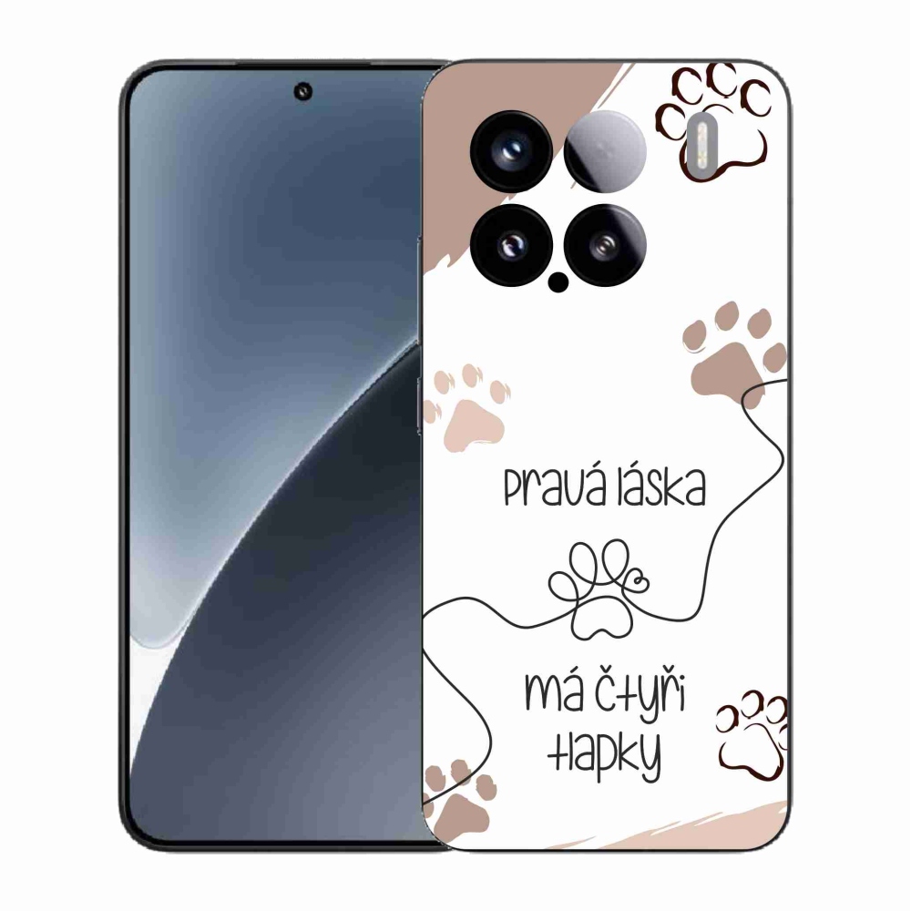Gelový kryt mmCase na Xiaomi 15 - psí motiv 1 bílé pozadí