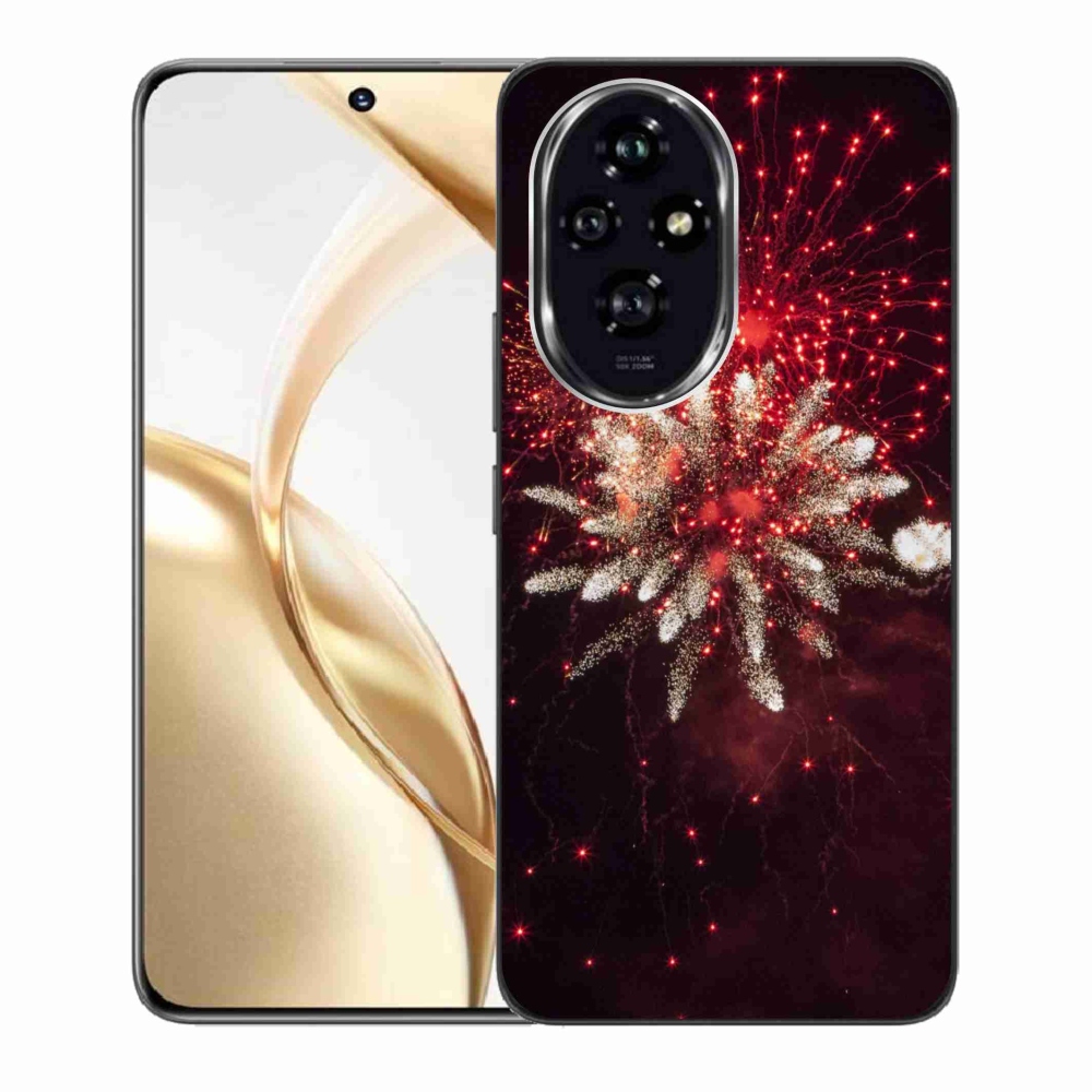 Gelový kryt mmCase na Honor 200 5G - ohňostroj