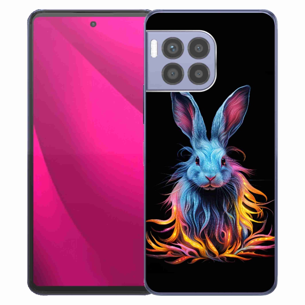 Gelový kryt mmCase na T-Mobile T Phone 2 Pro - abstraktní zajíc